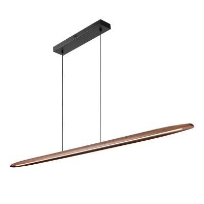 Lucide LANGHOLT - Pendant light - LED Dim. - CCT - 1x28W 2200K/4000K - Light wood - Vibes